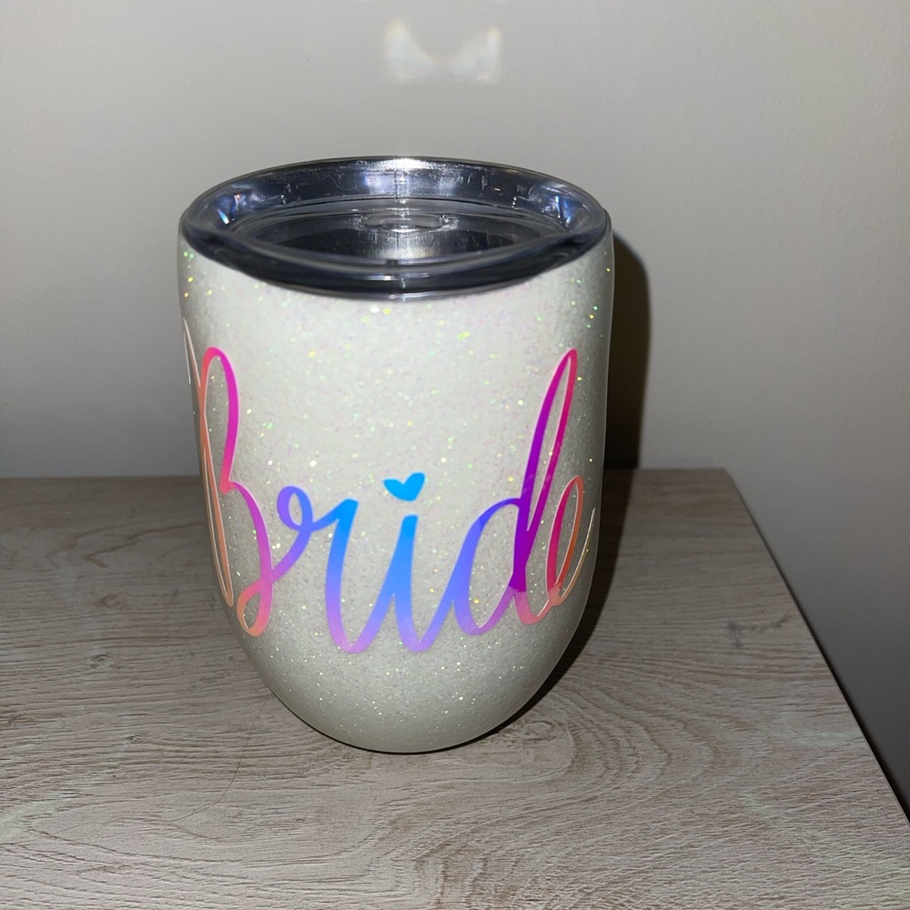 Bride wine tumbler